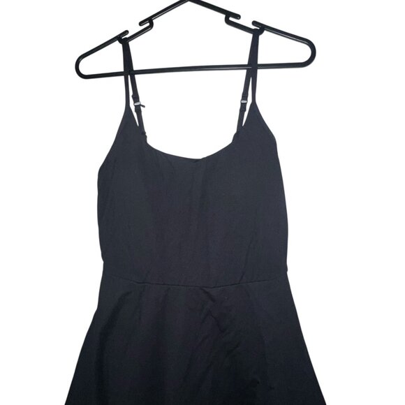 Halara Softly Zero Plush 2-in-1 Pocket Mini Active Dress Sz Small Womens Black A - Picture 10 of 14